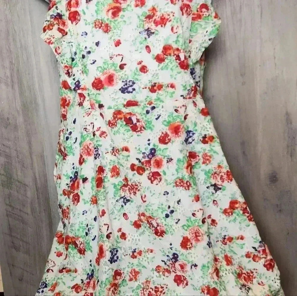 Francescas Floral Ruffle Mini Dress - Picture 7 of 8